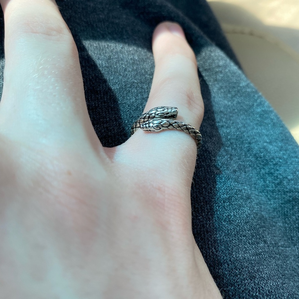 Nordic Viking Serpent Ring (OS)